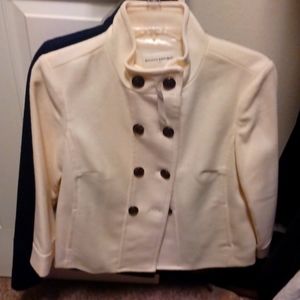 Jacket cream colored banana republic